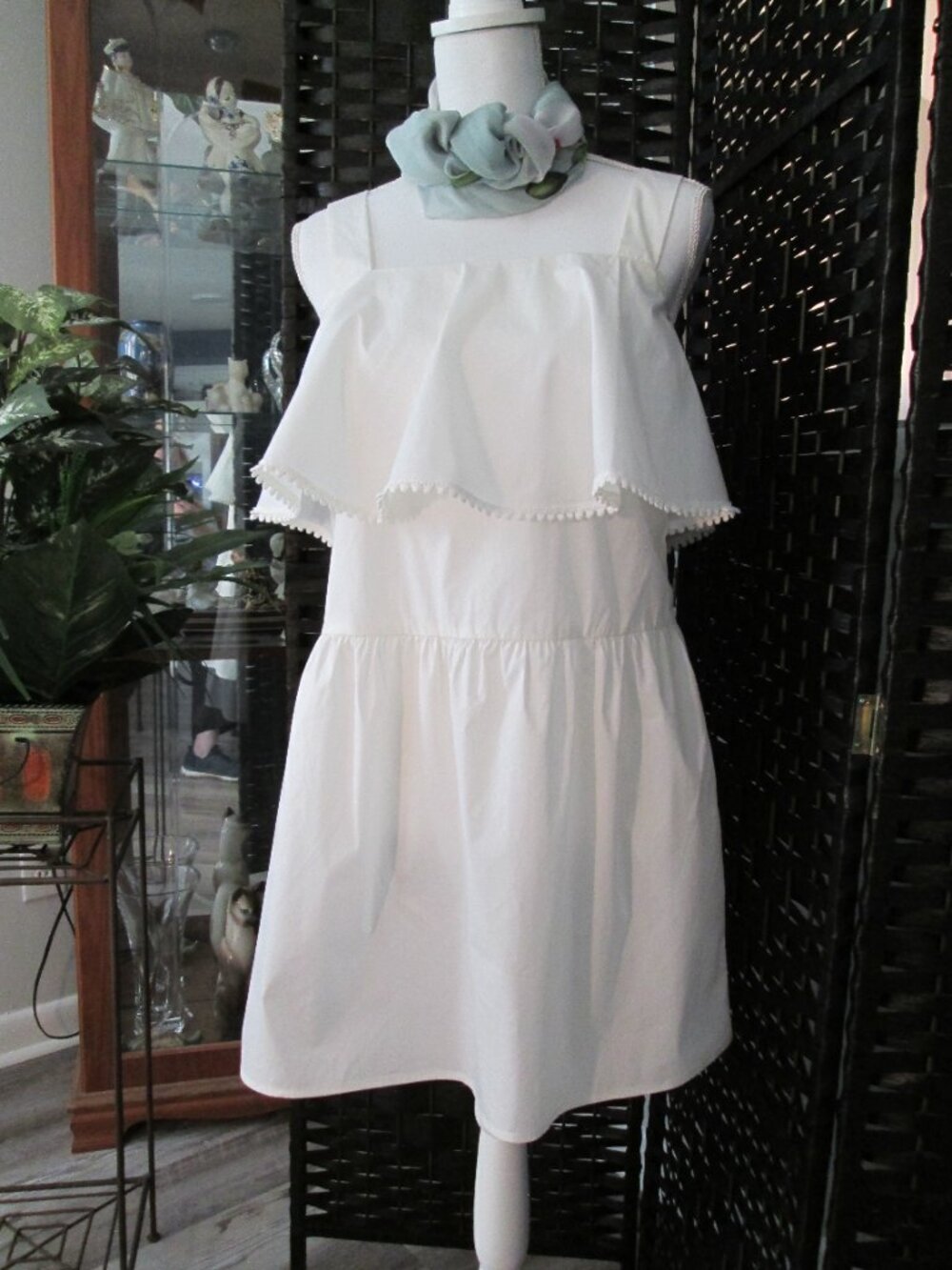 Rebecca Minkoff Mini Palm Dress – White | Size 0 | NWT